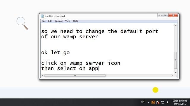 how to install and change port in wamp server смотреть онлайн