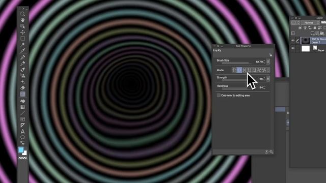 Liquify Tool Clip Studio Paint Basics How To Use NEW Release смотреть онлайн