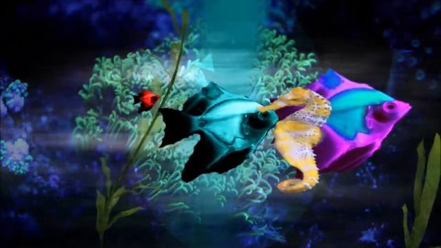 Virtuelles Aquarium mit Musik смотреть онлайн