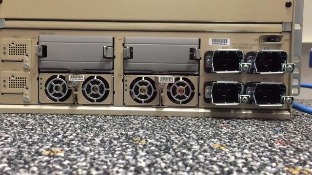 Cisco Catalyst 6807-XL power socket issue смотреть онлайн