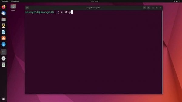 Use RUSTUP to create your first RUST Program on LINUX | Rust Programming for Beginners (EP1)