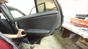 Tiggo 3 Chery  disassembly door  part II -Tiggo 3 Chery разборка