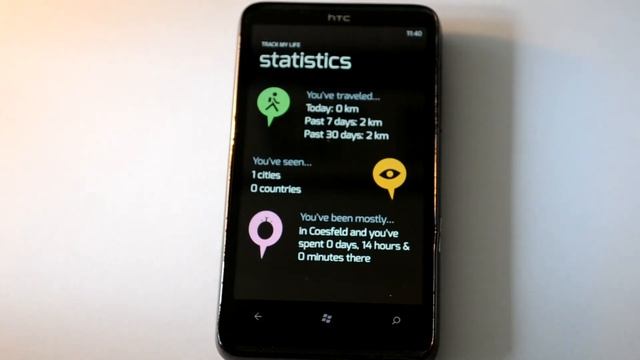 Review: Track my Life für Windows Phone [1080p] смотреть онлайн