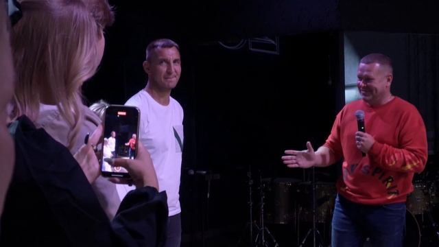 Поздравление Команды молодежной церкви.