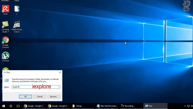 How to open Internet Explorer using run command смотреть онлайн