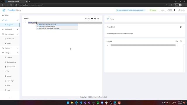 PowerShell Universal Training - API - Basics смотреть онлайн