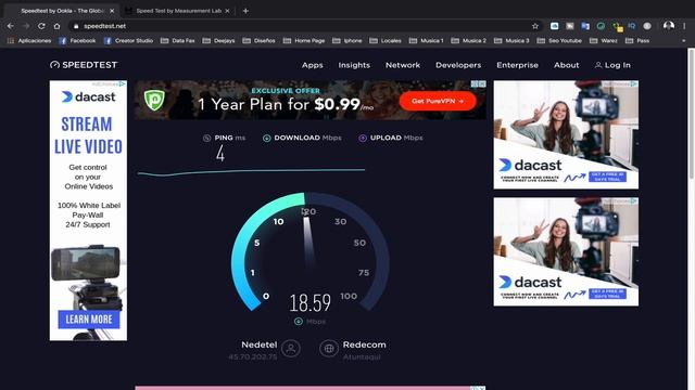 TEST DE VELOCIDAD REAL de internet - Basta De Engaños de SPEEDTEST 2023 смотреть онлайн
