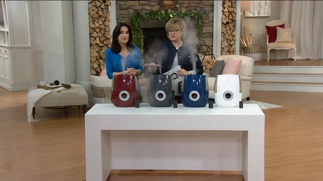 HoMedics Ultrasonic Warm & Cool Mist Humidifier with Remote on QVC смотреть онлайн