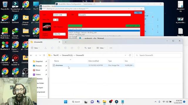 How dual boot windows 11 and Chromeos in one laptop | Grub2win use and setting for Dual boot Guide смотреть онлайн