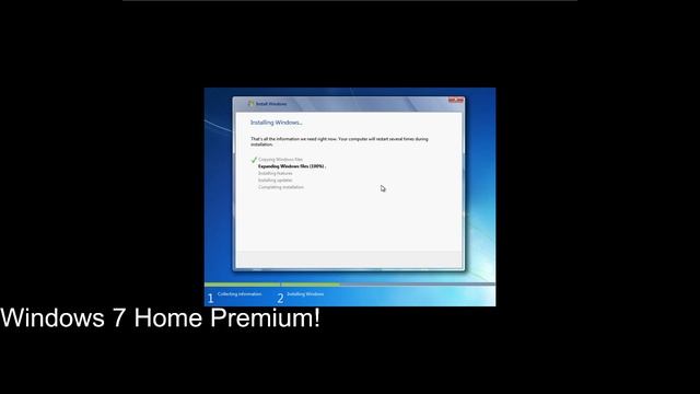 Windows 7 Home Premium Installation Vid! смотреть онлайн