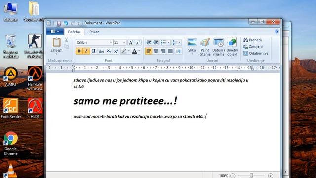 Kako popraviti rezoluciju u cs-How to Fix a resolution cs? смотреть онлайн