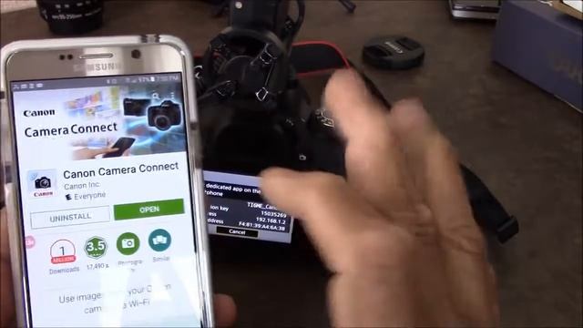 Connect Any Canon WiFi Bluetooth Camera to Smartphone app смотреть онлайн