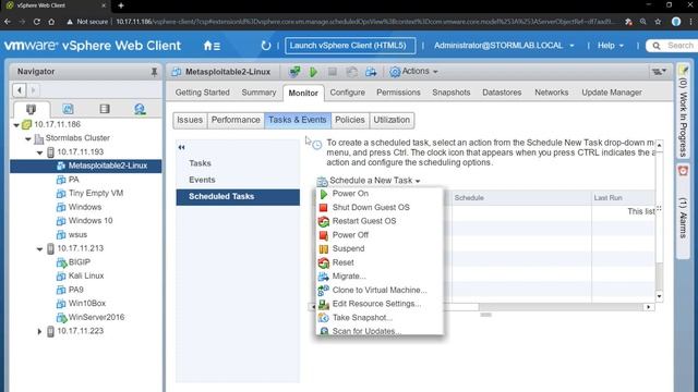 vSphere 6.7 Hacks! A Shortcut to Task Scheduling смотреть онлайн