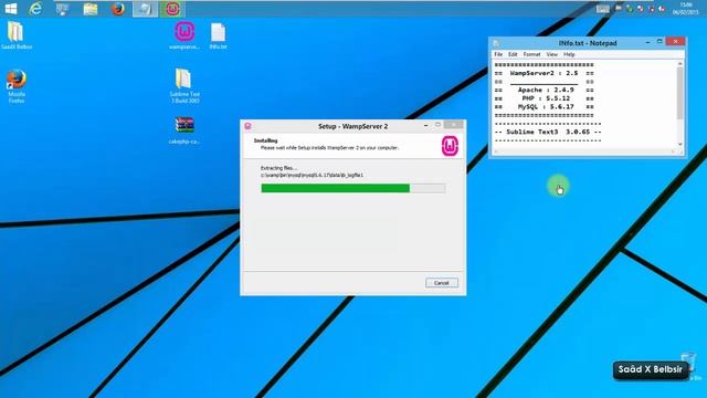 Install WampsServer 2.5, Sublime Text 3.0.65 on Windows 8.1 (64 bit) смотреть онлайн