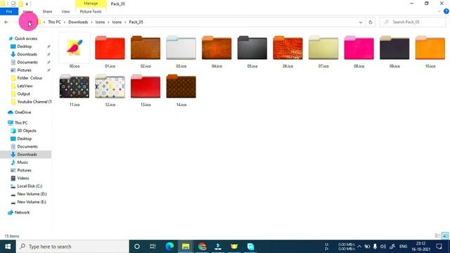 How to change folder colour in Windows 10 | Customize Folder Icon | New Method in 2021 смотреть онлайн