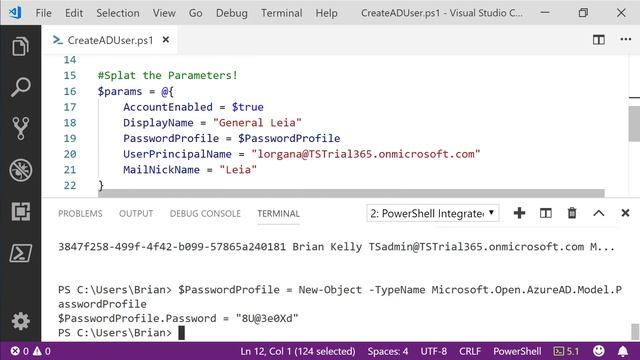 How To Create New Azure Active Directory User Using PowerShell смотреть онлайн