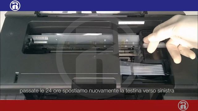 Pulizia testina Epson L800 смотреть онлайн