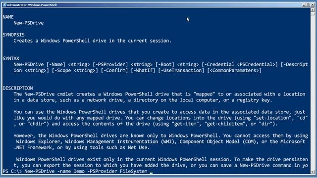 Chapter 2 - Mapping PSDrives.mp4 смотреть онлайн