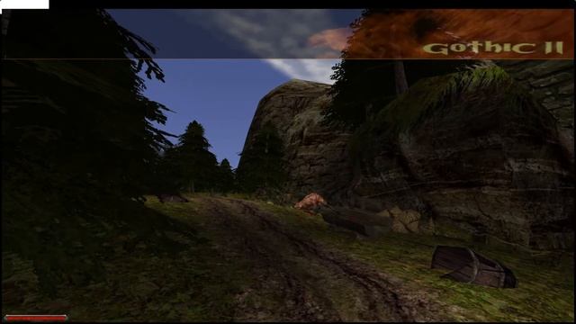 HOW BIG IS THE MAP in Gothic II (Map 1)? Walk Across the Map смотреть онлайн
