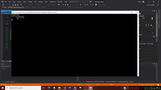 C Sharp String Methods | PadLeft( ) and PadRight( ) | VS2019 | Code Screens смотреть онлайн