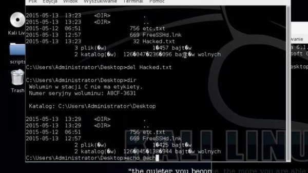 SSH Hacking and Setup Server (Windows 7 & Kali Linux)