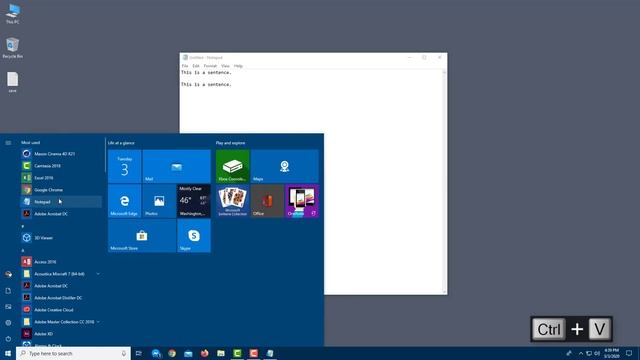 Windows 10 Tutorial - Lesson 5 - Keyboard Shortcuts смотреть онлайн