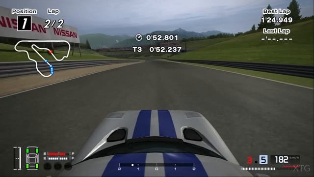 [#1195] Gran Turismo 4 - Dodge VIPER GTS '99 Hybrid PS2 Gameplay HD смотреть онлайн