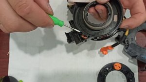 Ремонтируем и собираем подрулевой шлейф тойота ( srs кольцо )