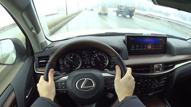 2016 Lexus LX 450d POV Test Drive смотреть онлайн