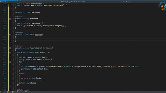 C# WPF async-await Relay Command how to use in Tekla Structures WPF Plugin | TS Open API [ Part 2 ] смотреть онлайн