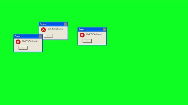 Windows error en pantalla verde смотреть онлайн