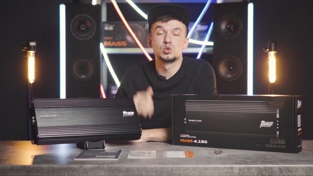 Обзор усилителя AMP Mass 4.190 смотреть онлайн