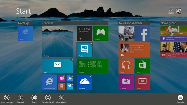 Windows 8.1: Resize Lots of App Tiles at Once смотреть онлайн