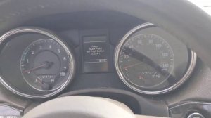 2012 Jeep Grand Cherokee oil change due reset