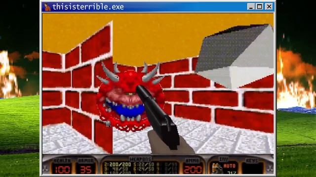 Windows 98 Nostalgia: Exploring the Back Room of the 3D Maze Screensaver смотреть онлайн