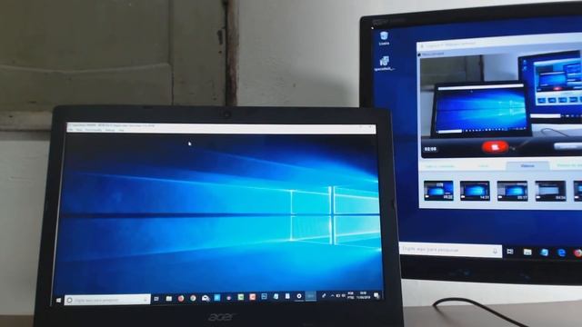 COMO USAR O SEU NOTEBOOK COMO MONITOR SECUNDÁRIO SEM USAR CABO смотреть онлайн