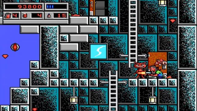 Bio Menace gameplay on Dosbox for Windows 10 смотреть онлайн