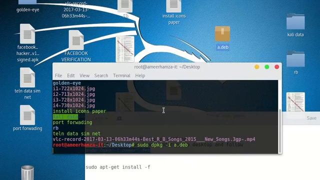 how to install paper icon pack kalilinux command-line смотреть онлайн