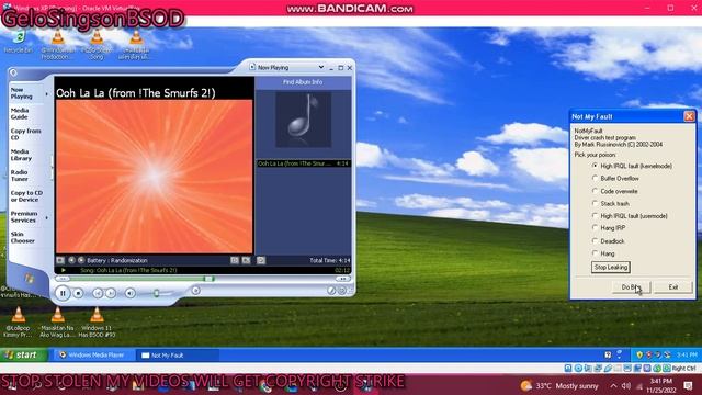 Ooh la la has BSOD VM (Windows XP) смотреть онлайн