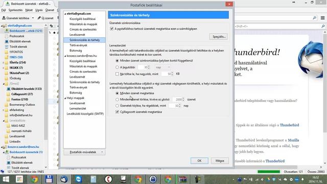 Thunderbird - automatikus levéltörlés a szerverről смотреть онлайн