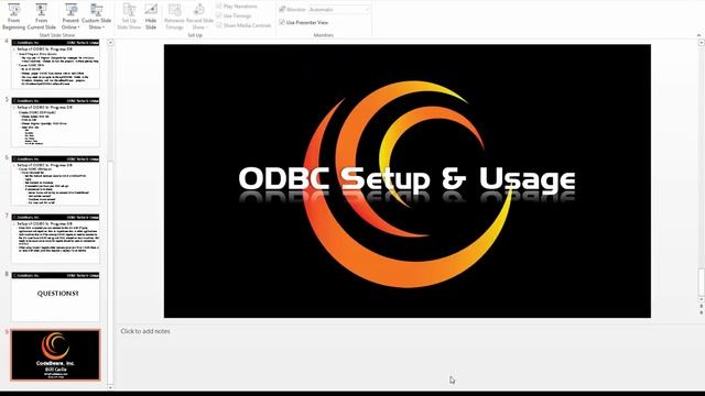 ODBC Setup - Presented 6/24/15 смотреть онлайн