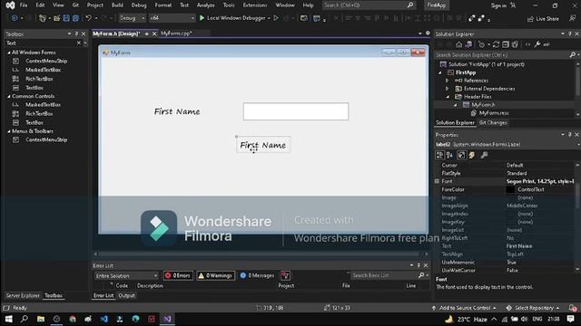 How To Make Input Output .exe Windows App Visual Studio Using C++|| Visual Studio|| Windows Form || смотреть онлайн