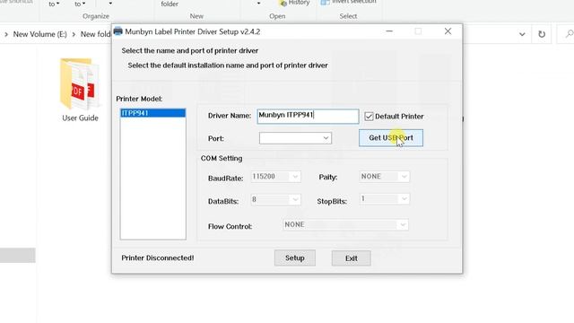 How to install and configure MUNBYN ITTPP941 Thermal Label Printer Driver in Windows 10 смотреть онлайн