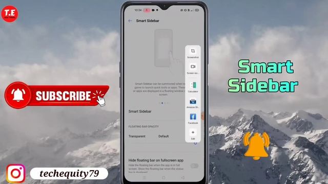 Realme C31 me smart Sidebar Setting kaise kare | How to enable smart Sidebar Setting in Realme C31 смотреть онлайн