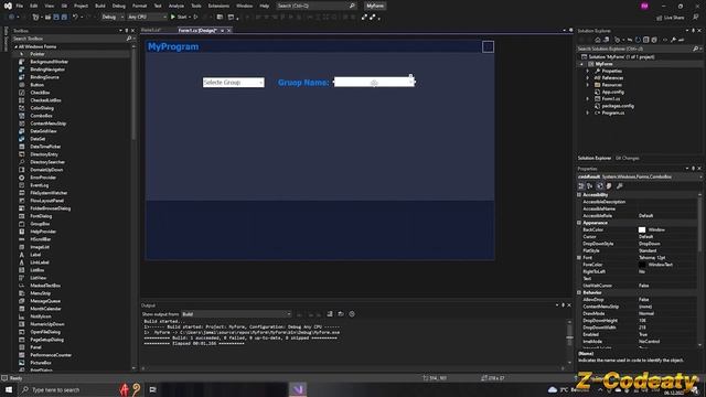 018 خصائص وأحداث ال C-Sharp Windows Forms | ComboBox смотреть онлайн