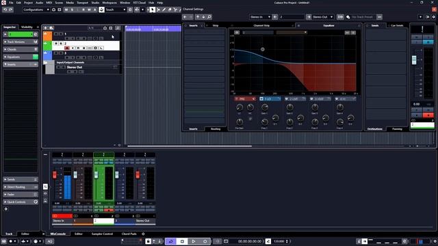 Cubase 2 Channel Editor window смотреть онлайн