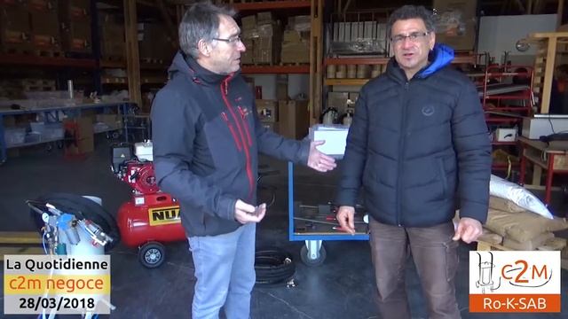HYDROGOMMEUSE + COMPRESSEUR THERMIQUE 9cv + SÉCHEUR D'AIR смотреть онлайн