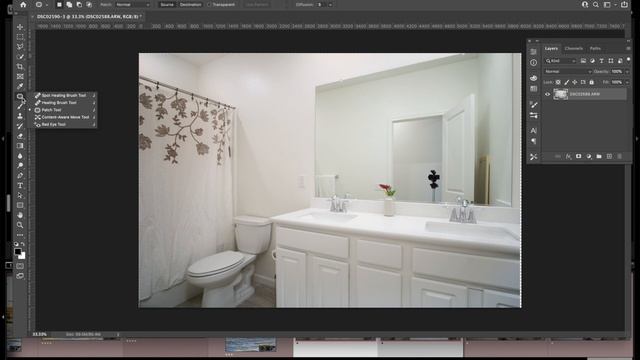 How to quickly & easily clone out your camera and tripod from a bathroom mirror. смотреть онлайн
