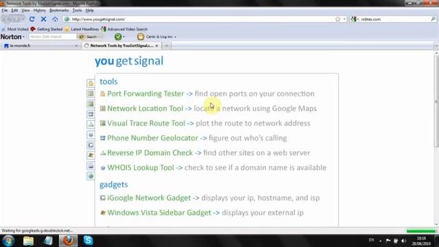 Visual Trace Route смотреть онлайн