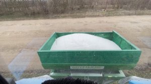 Пошла жара | Кормим ячмень и пшеницу | Разбрасыватель ОПТСЕЛЬМАШ | После модернизации |